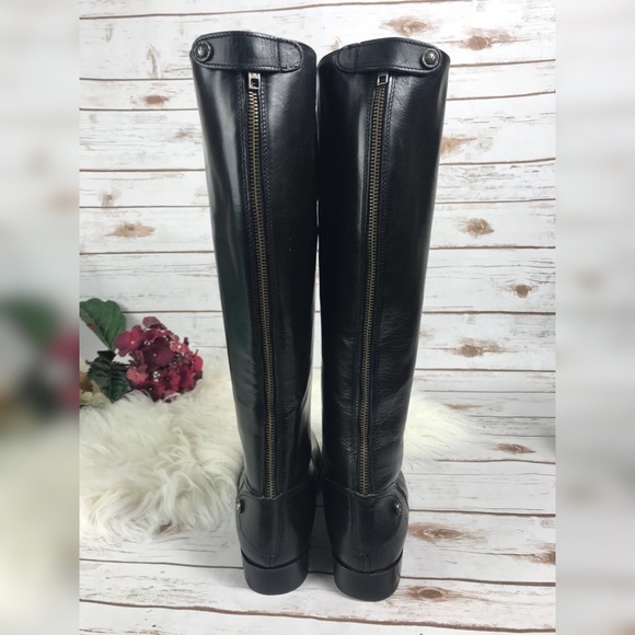 NWOB Frye Melissa Button Back Zip Boots - Picture 4 of 8